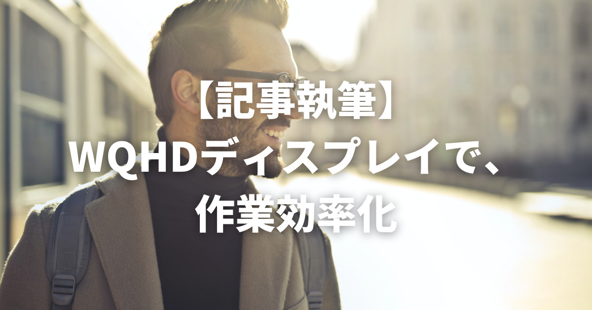 てんむすび税理士事務所｜税務・IT・事業譲渡まで｜大阪市都島区 | 【寄稿】経営者も知っておきたい！WQHDディスプレイで、会計事務所・税理士事務所の作業効率化