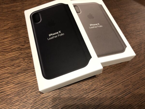 レビュー Iphone X 純正レザーケースは買いかどうか Iphone Xsレザーケースの手入れにも Ak Up まいせん 毎日の処方箋