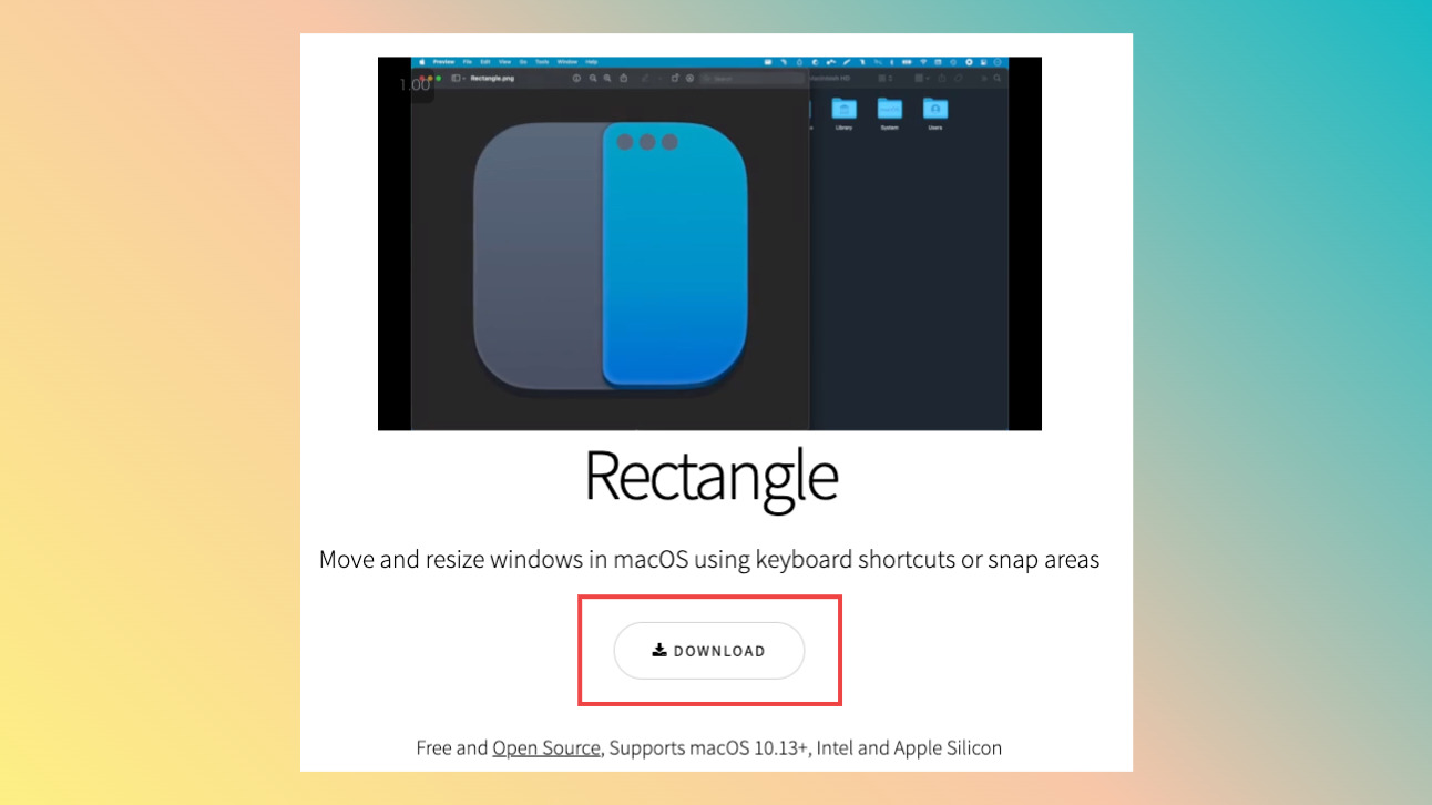 こじま税理士のビジテクブログ | 【Rectangle】無料のMacウィンドウ整理ソフト